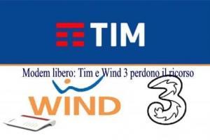 Modem libero: Tim e Wind 3 perdono il ricorso