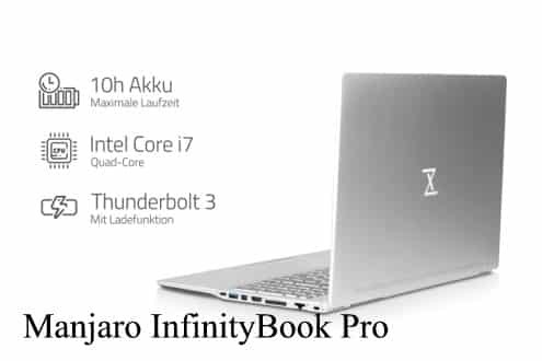 Manjaro InfinityBook Pro Notebook con Linux a Bordo