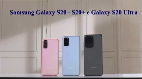 Samsung presenta Galaxy S20 S20+ e Galaxy S20 Ultra