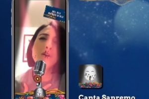 Filtro Canta Sanremo 2020 per le storie di Instagram