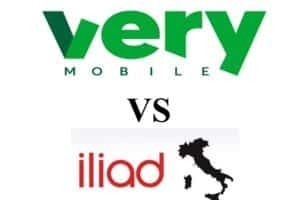 Confronto Copertura Very Mobile vs Iliad