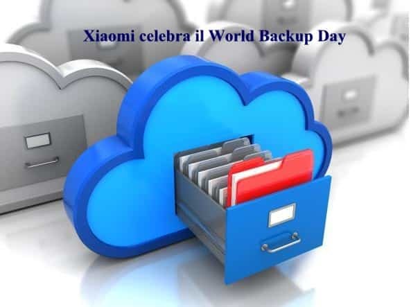 Xiaomi celebra il World Backup Day