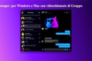 Messenger: per Windows e Mac con videochiamate di Gruppo