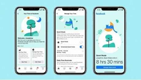 Facebook nuova Funzione la modalità Quiete per bloccare le notifiche