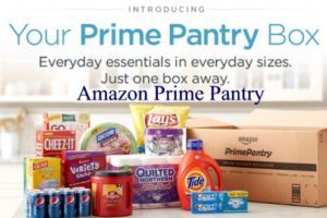 Amazon Prime Pantry Servizio con Consegna a Domicilio