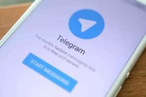 App Telegram violazione del copyright sui canali