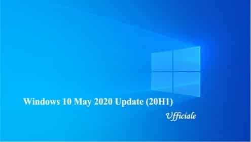 Windows 10 May 2020 Update (20H1) Ufficiale 