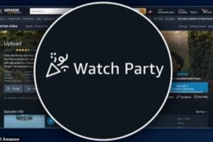 Amazon Watch Party film e serie tv con amici o familiari