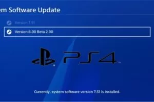 PS4 Aggiornamento Firmware 8.00 Beta in distribuzione