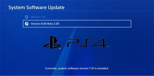 PS4 Aggiornamento Firmware 8.00 Beta in distribuzione