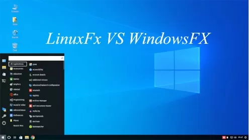 LinuxFx con interfaccia Grafica simile a Windows 10