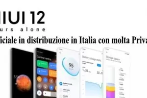 Xiaomi Miui 12 Ufficiale in distribuzione in Italia con molta Privacy