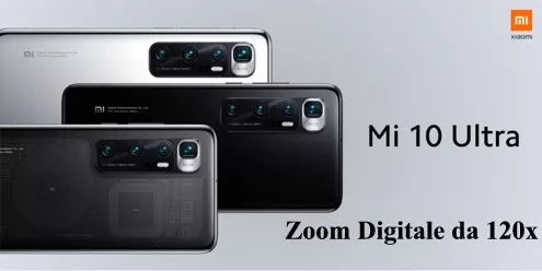 Xiaomi presenta Mi 10 Ultra con Zoom Digitale da 120x