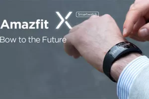 Xiaomi presenta Amazfit X Curved Smartwatch pieghevole