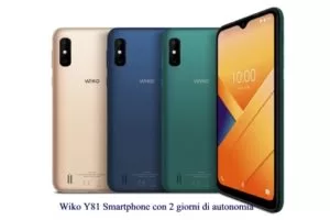 Wiko Y81 Smartphone con 2 giorni di autonomia