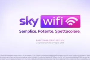 Sky Wifi Fibra semplice Potente Spettacolare