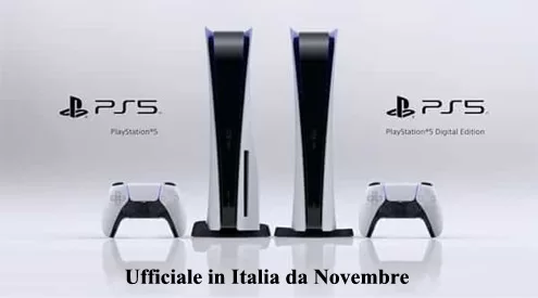 Sony PlayStation 5: Ufficiale in Italia da Novembre