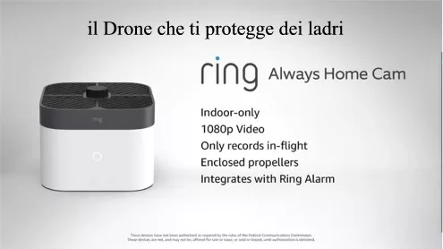 Amazon Always Home Cam il Drone che ti protegge dei ladri