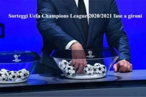 Sorteggi Uefa Champions League 2020/2021 fase a gironi