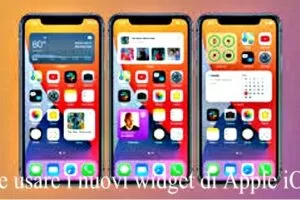 Come usare i nuovi widget di Apple iOS 14