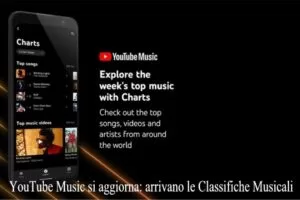 YouTube Music si aggiorna: arrivano le Classifiche Musicali