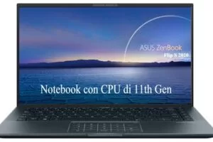 ZenBook Flip S 2020 il primo Notebook con CPU di 11th Gen