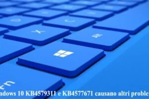 Windows 10 KB4579311 e KB4577671 causano altri problemi