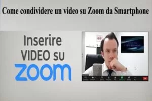 Come condividere un video su Zoom da Smartphone