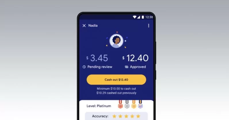 Google Task Mate App per guadagnare denaro