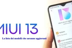 MIUI 13: la lista dei modelli che saranno aggiornati