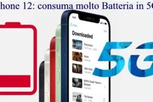 iPhone 12: consuma molto Batteria in 5G