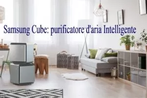 Samsung Cube: purificatore d'aria Intelligente Smart
