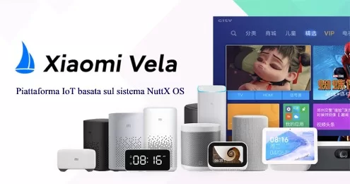 Xiaomi Vela: piattaforma IoT basata sul sistema NuttX OS