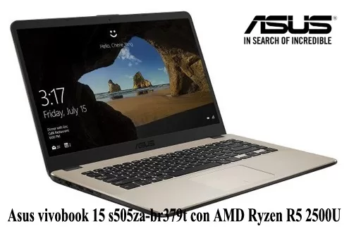 Asus vivobook 15 S505za-Br379t con AMD Ryzen R5