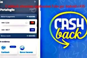 Cashback attenzione applicazioni False per Android e iOS