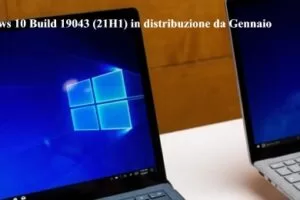 Windows 10 Build 19043 (21H1) in distribuzione da Gennaio