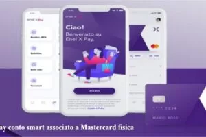 Enel X Pay conto smart associato a Mastercard fisica