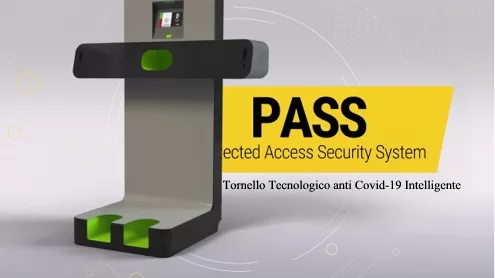 Pass: il Tornello Tecnologico anti Covid-19 Intelligente