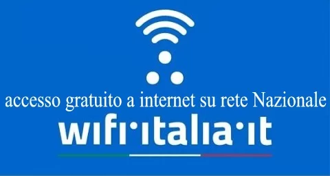 WiFi Italia accesso gratuito a internet su rete Nazionale