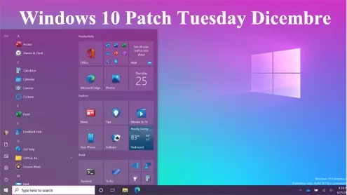 Windows Patch Tuesday Dicembre Update KB4592438