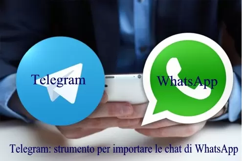 Telegram: strumento per importare le chat di WhatsApp