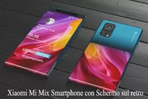 Xiaomi Mi Mix Smartphone con Schermo sul retro
