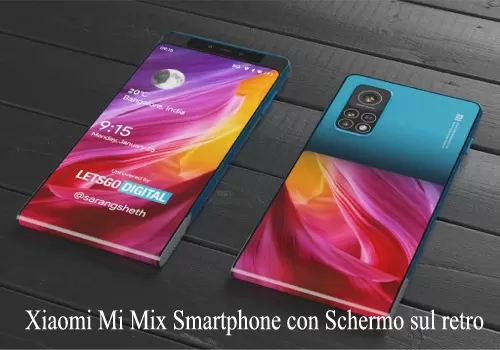 Xiaomi Mi Mix Smartphone con Schermo sul retro