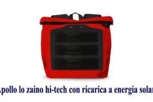 Apollo lo zaino hi-tech con ricarica a energia solare