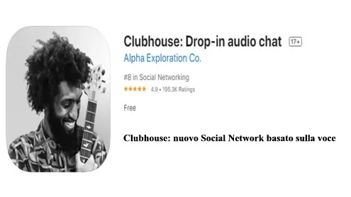 Clubhouse: nuovo Social Network basato sulla voce