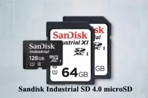Sandisk Industrial SD 4.0 microSD per Macchine intelligenti