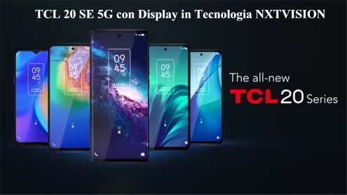 TCL 20 SE 5G Smartphone con Display in NXTVISION
