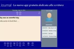 Microsoft journal La nuova app gratuita dedicata alla scrittura