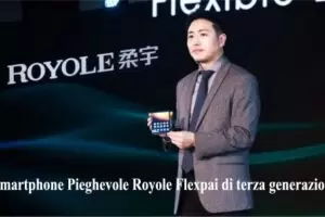 Smartphone Pieghevole Royole Flexpai di terza generazione