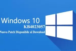 Windows 10 KB4023057 nuova Patch Disponibile al Download